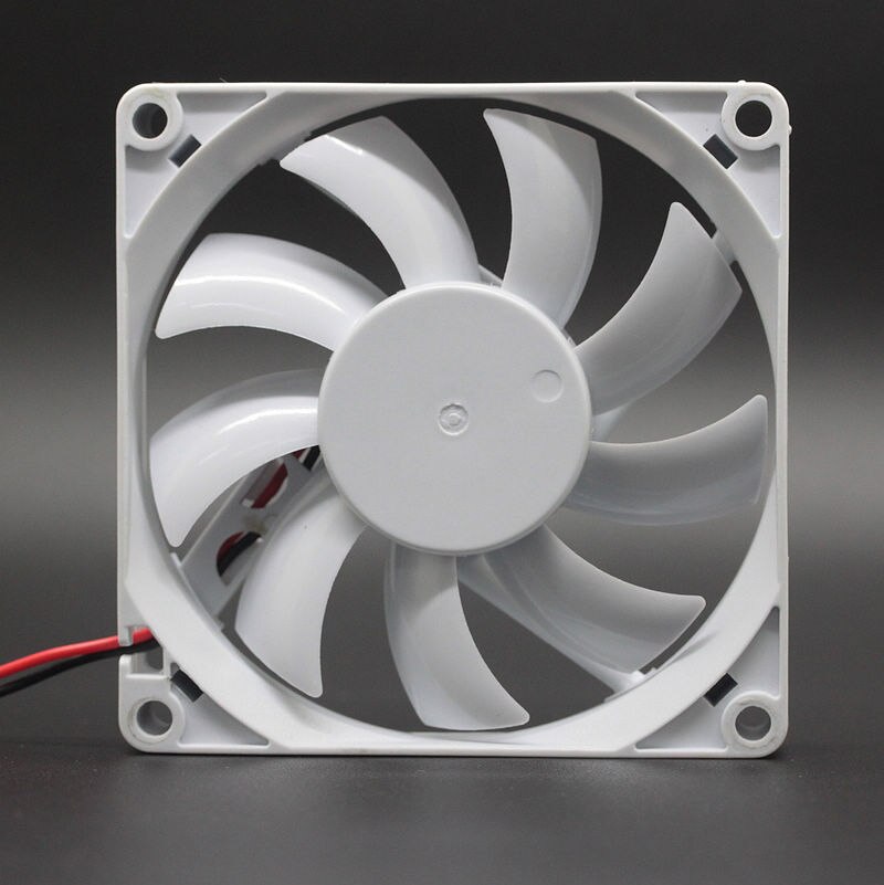 Dfb801512h duplo rolamento de esferas 8cm mudo grande volume de ar 8015 computador caso ventilador refrigeração cpu refrigeração 12v 80*80*15mm