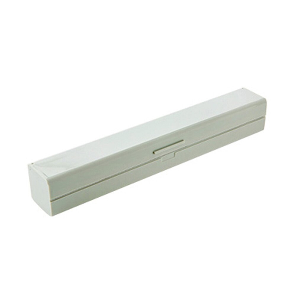 Magnetisk cling wrap dispenser rullfodral plastfolie dispenser skärare konserveringsmedel filmlåda kökstillbehör mat plast: Grön