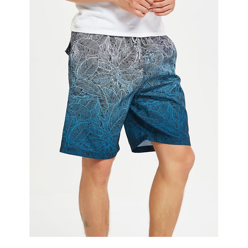 Mannen Strand Board Shorts Zwemmen Print Ademend Knielengte Casual Shorts Mannelijke Zomer Sport Mannen Broek Zee Surf pak