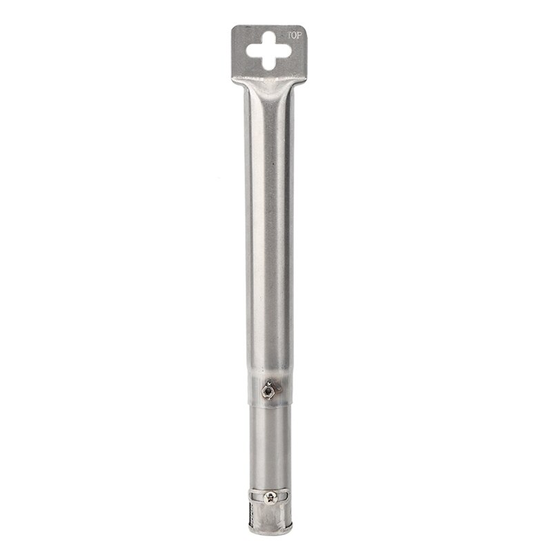 Replacement Straight Tube Burner for Weber, Universal Tube Grill Burner Adjustable Length Extends From 12 to 17.5 Inch