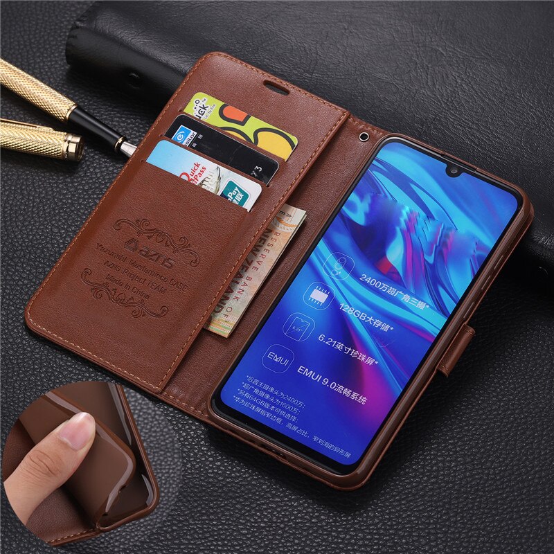 Voor Huawei Honor 10i 6.21 ''Case Flip Pu Lederen Stand Case Voor Voor Honor 8S 8X Boek stijl Telefoon Cover