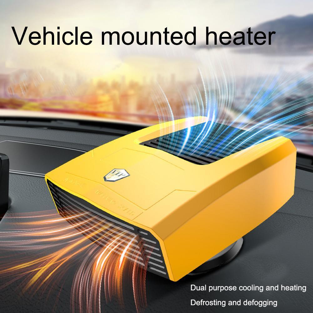 12V/24V 800W Auto Luchtverwarming Ontdooien Defogging Koelventilator Voorruit Quick Verwarming Auto Heater Fan