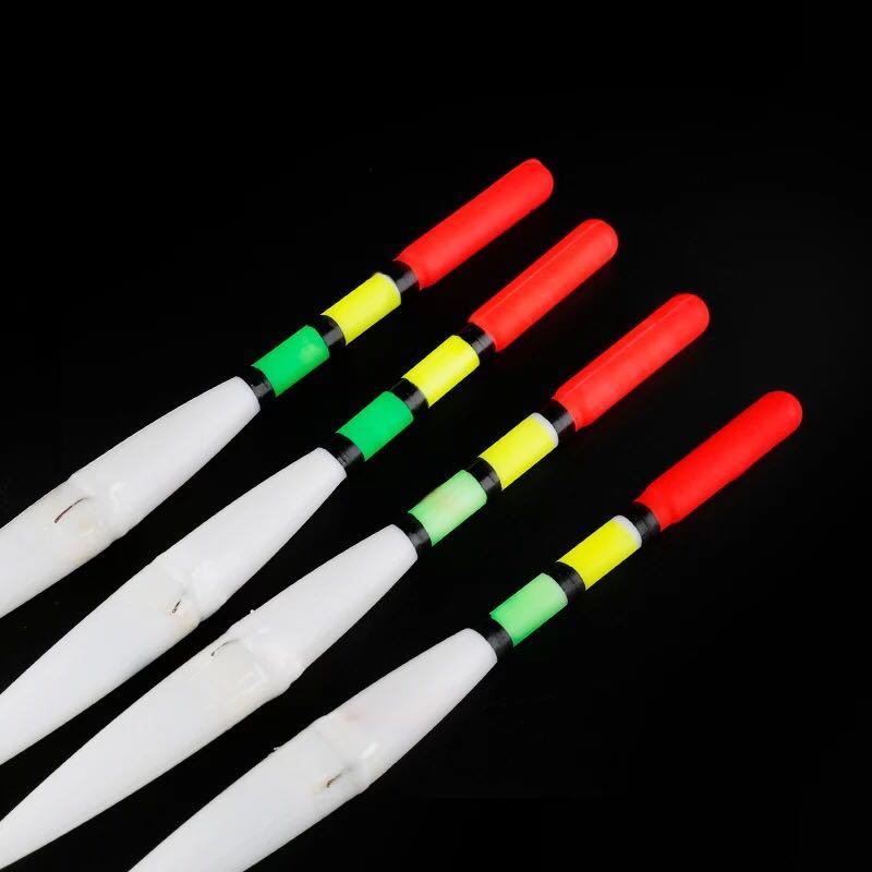 Led Electronic Fishing Float Float Light + Battery Deep Water Float Night Electric Fishing Luminous Tackle Bobber Tail Gear