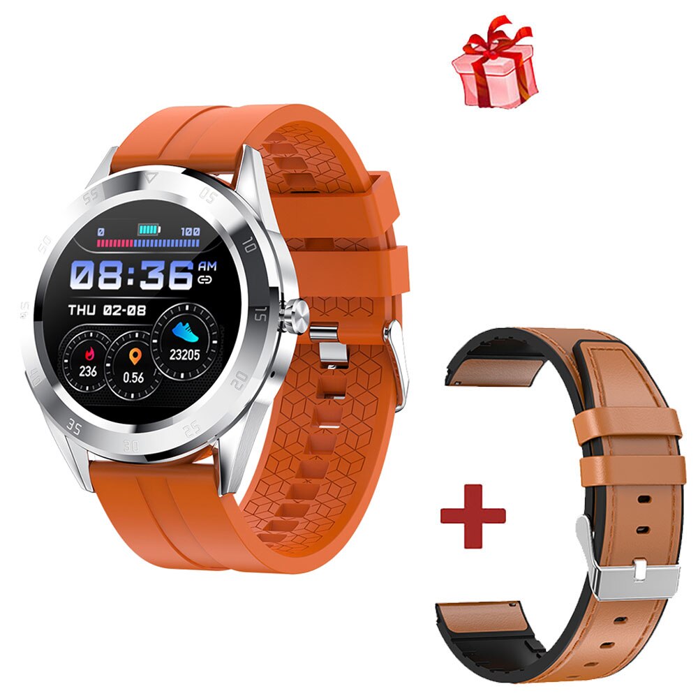 Y20 Smart Watch Bluetooth Call Music Sports Fitness Heart Rate Blood Pressure Men Waterproof Women Wristband PK GT2 P8 L9 L8: OR Silica BW Leather