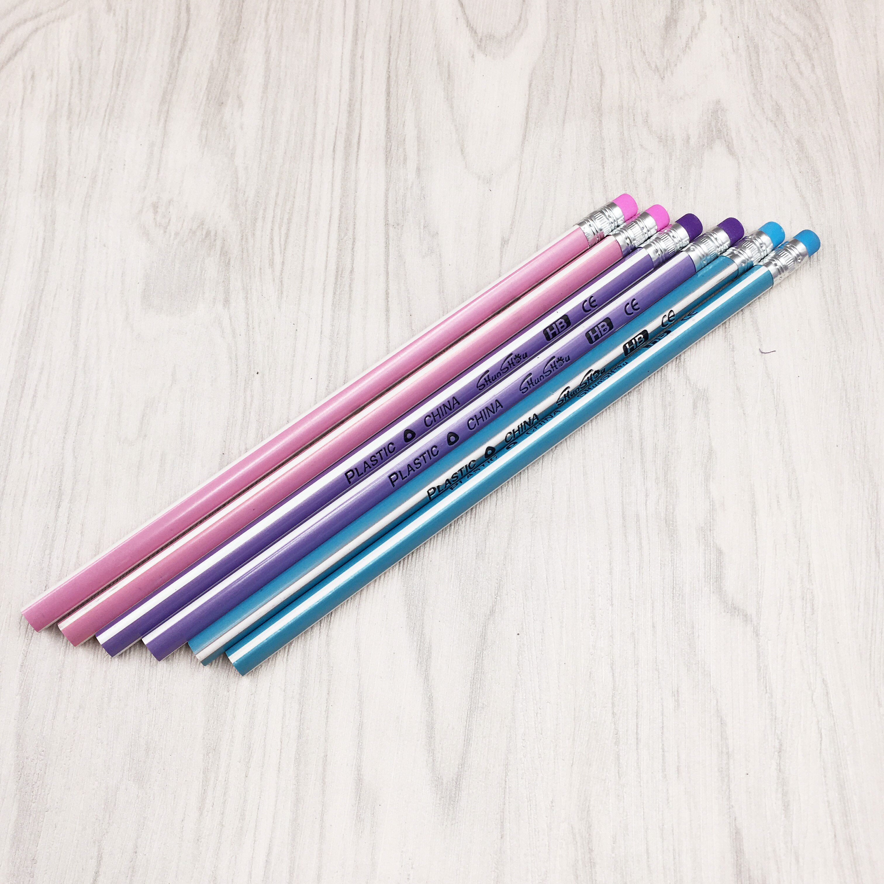 12 stk/parti hb god tegning slik farve tegneserie sød blyant papirvarer til kontor og skoleartikler