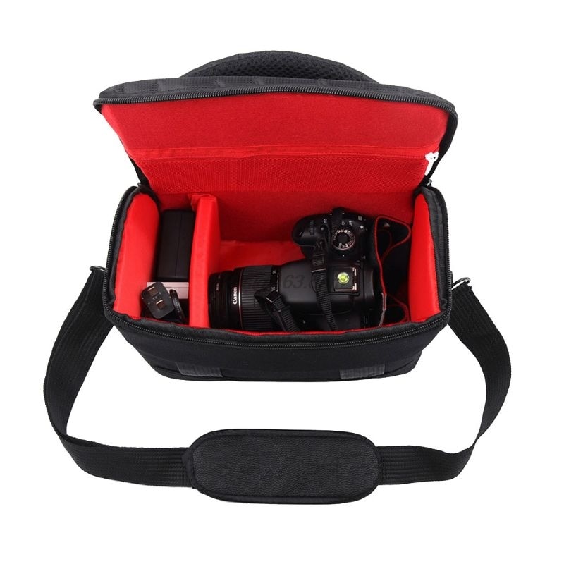 Bolsa de Nylon impermeable para cámara, estuche de transporte para Canon EOS 77D 70D 80D 4000D 2000D 5D Mark IV III 60D 6D 7D II