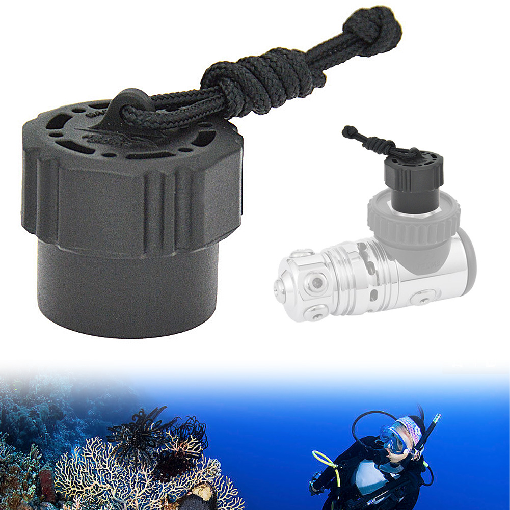 Duiken Tank Ventiel Stofplug Met Schroefdraad Stofkap Plug Eenvoudig Te Gebruiken Beschermkap Voor Din 1e Fase Regelaar