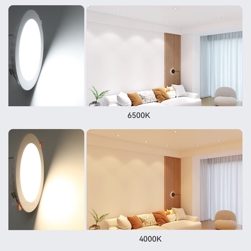 LED-Downlight-Deckeneinbauleuchte, 7 W, 9 W, 12 W, 20 W, AC220 V, kaltweißer LED-Strahler für Wohnzimmer, Flur, Badezimmer, Küche