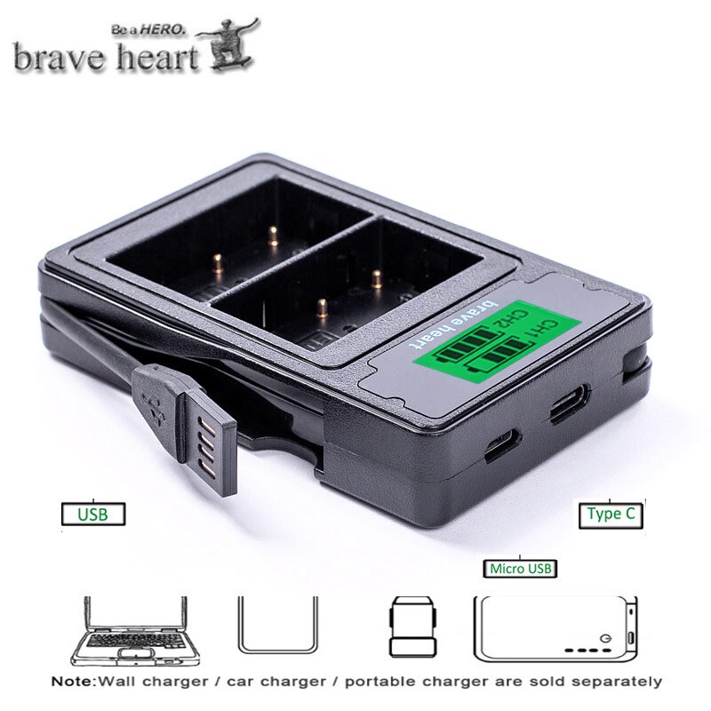 En -el3e en  el3e enel 3e 2400 mah kamera bateria batterier akku + lcd usb-lader til nikon  d30 d50 d70 d70s d90 d80 d100 d200 d300: naken laderen