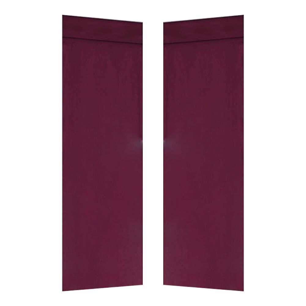 2pcs Home Panel French Privacy Protection Kitchen Decorative Magic Sticker Shading Bedroom Blackout Drapes Blinds Door Curtain