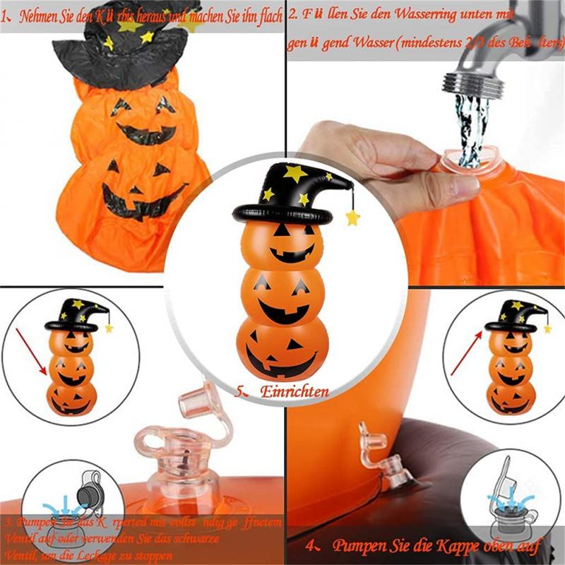 Halloween Aufblasbare Kürbis Becher Party Dekoration Requisiten Ornament Aufblasbare Spielzeug Veranstaltung DIY Heimat Dekor