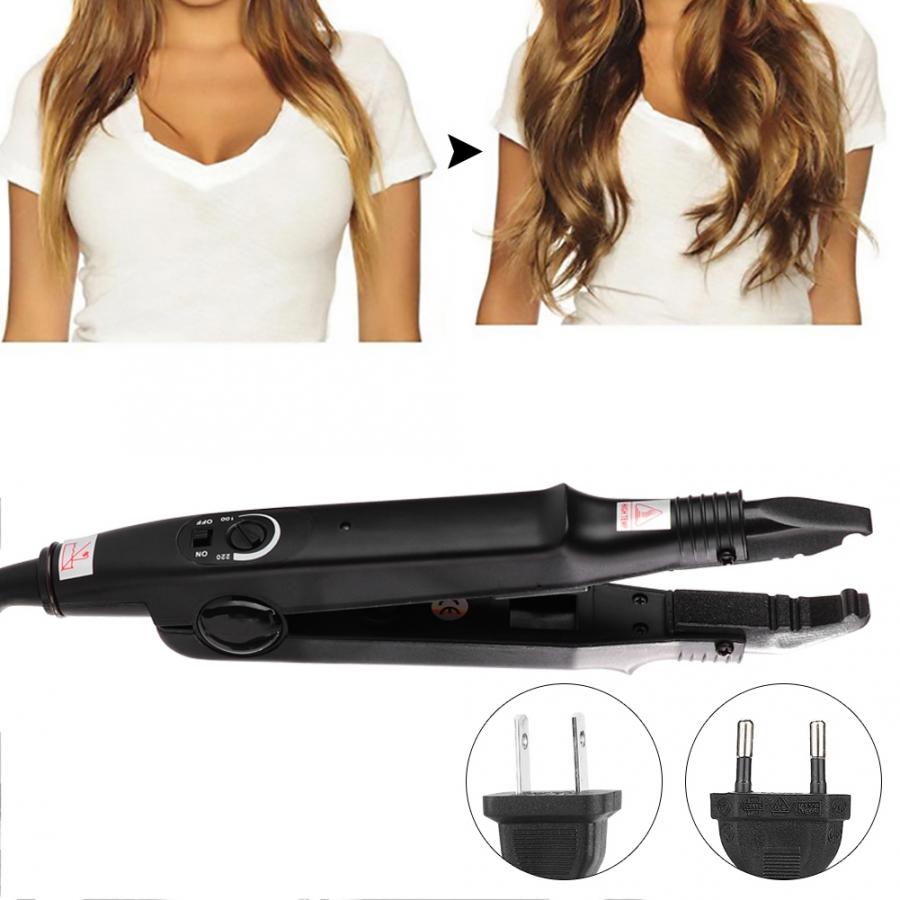 Hair Extension Iron Set Hair Connector Styling Tool for Home Salon Seamless hair remover (A Set)