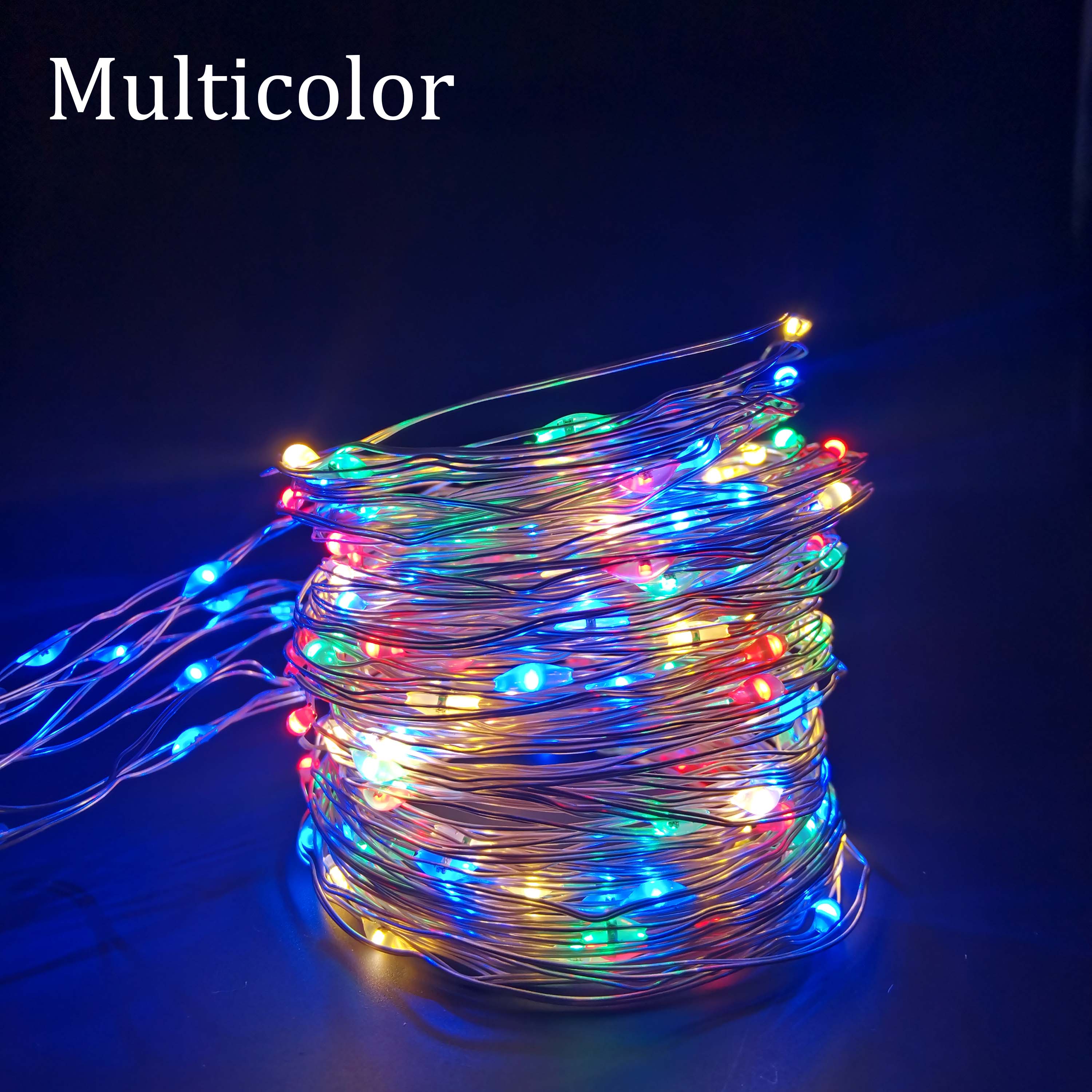 3x3m LED Fairy String Lights Remote Control USB Year Garland Curtain Lamp Decoration For Home Bedroom Window: MultiColor / 3M X 1M