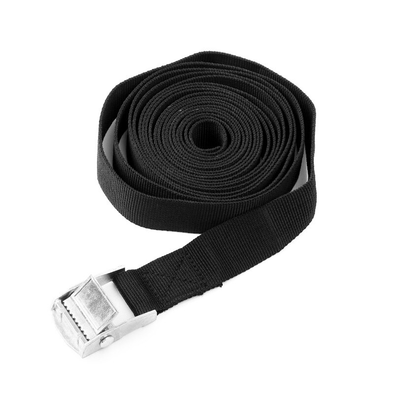 Correa de trinquete fuerte para coche, cuerda de tensión con hebilla de Metal, Tensor de cuerda de remolque, amarre de carga de equipaje, 300cm x 25mm