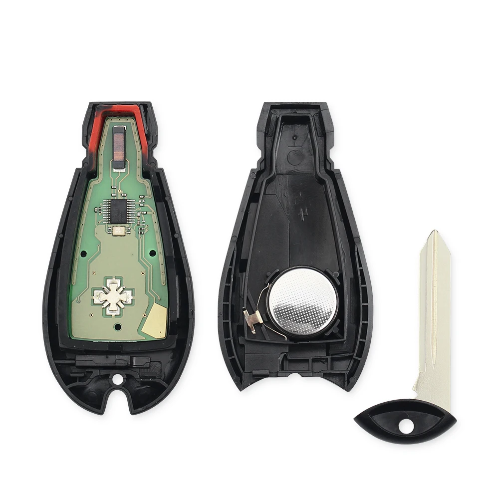KEYYOU Remote Car Key For Dodge Grand Caravan Journey M3N5WY783X 433Mhz ID46 Chip 5 Button