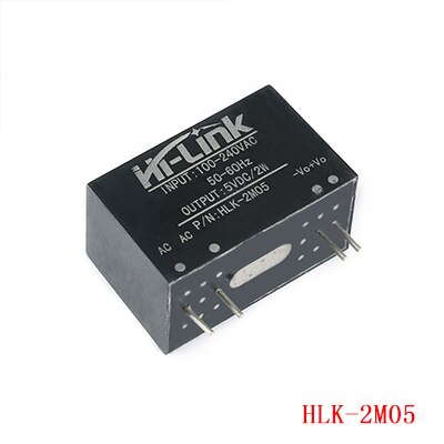 Commutateur pour maison intelligente industrielle | Convertisseur ac 5v, à, à, module d'alimentation à commutation isolé, pour maison intelligente, 5 pièces/lot: HLK-2M05