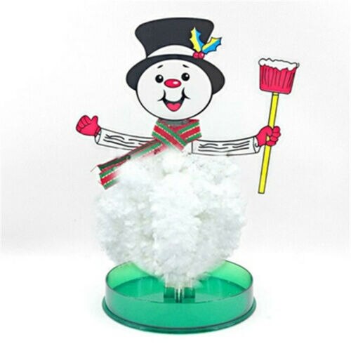Árbol mágico para niños y niñas, cristal divertido, de Navidad: Snowman with Broom