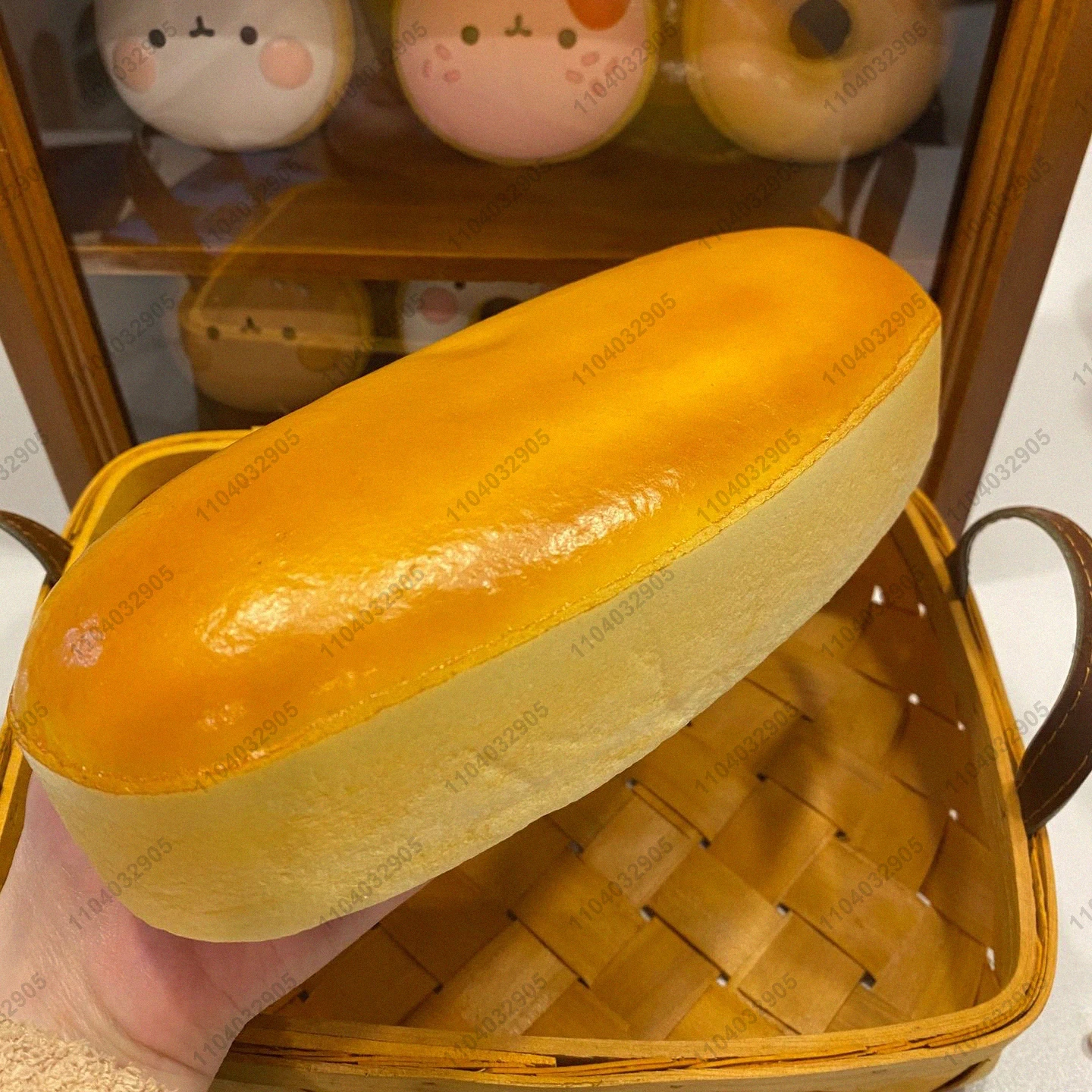 Brood Cake Toast Squishy Langzaam Stijgende Bakkerij Collectie Squishy Langzaam Rebound Squeeze Speelgoed Anti Stress Release Hand Relax Speelgoed: Black