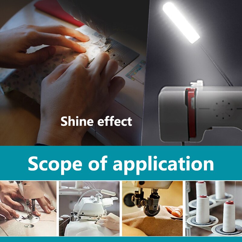 30 Led Industrial iluminación máquina de coser luces Led de trabajo Flexible magnética de luz para taladro de La lampara maquina coser bombilla maquina de coser lampara alfa luz para luz maquina coser lampara led para