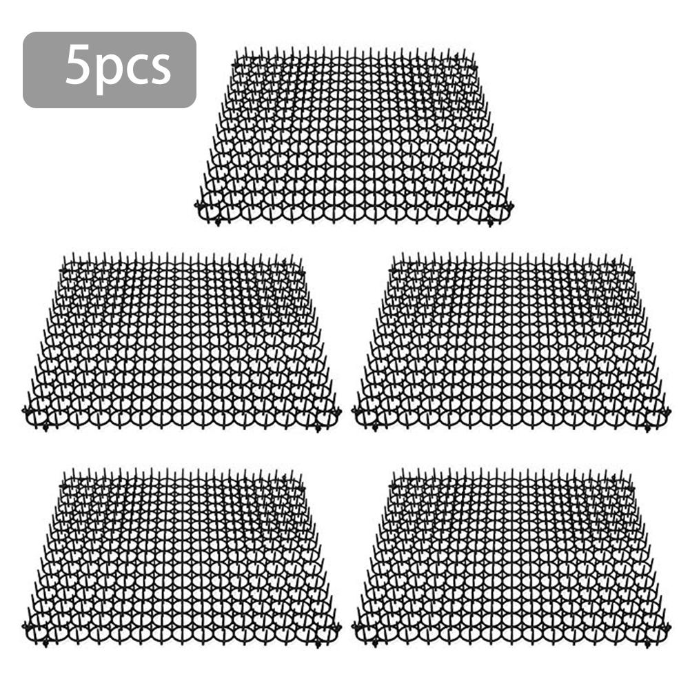 5 pièces Anti-chat épine jardin en plastique clou Pad Animal répulsif plante Protection outil