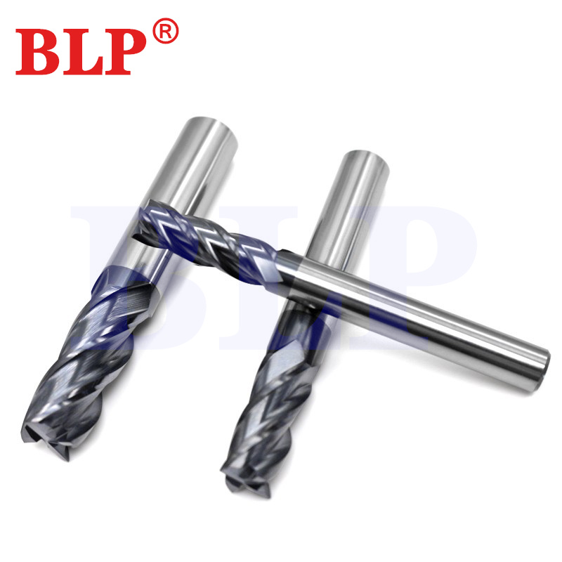 Milling Cutter Hrc50 4 Flute Endmill Alloy Tungsten Steel Cnc Maching Top Milling Machine Tools For Steel Woodworking
