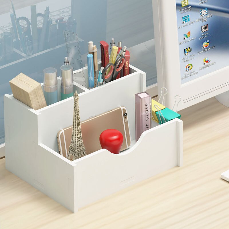 5 Layers Multifunction Document Trays File Papepr Letter Holder Stationery Storage Waterproof Desk Organizer Office Accessories: pen holder