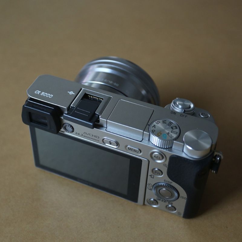 Skodekselhette anti-støv anti-støt kamkit til sony fa-shc 1m a6000 a7 a9 rx100 dslr kamera