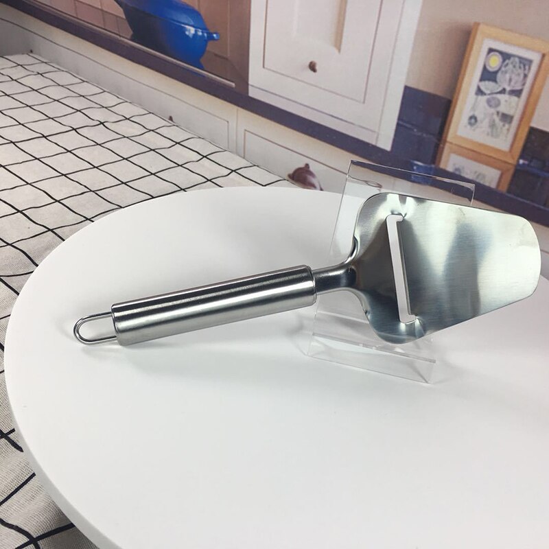 1 Uds cortadora de queso rallador de queso de acero inoxidable de avión cúter Chocolate espátula para Pizza o torta cocina accesorios de cocina