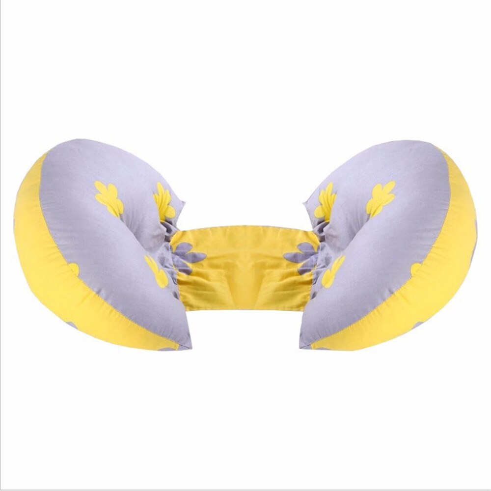 Comfortable Pregnancy Pillow Waist Side Sleeping Side Lying Pillow Pregnancy Support Belly Pillow Multifunctional U-shape Pillow: 8