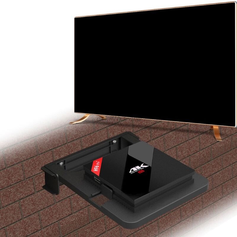 Universal Smart Tv Box Standhouder Dvd Set Top Box Mount Ondersteuning Wandmontage Router Beugel Rack Zwart