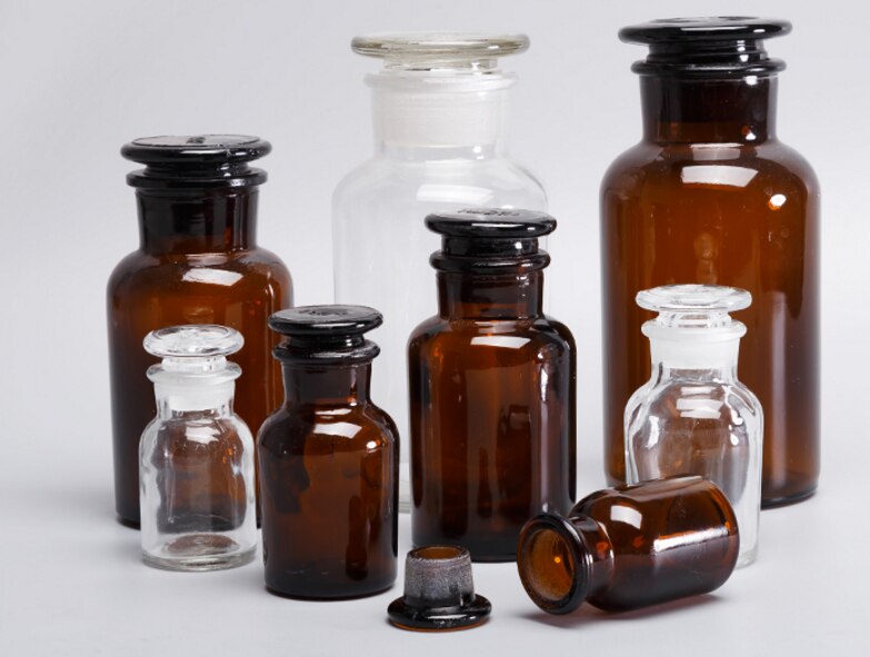 Wide mouth bottle|clear glass/frosted/big mouth