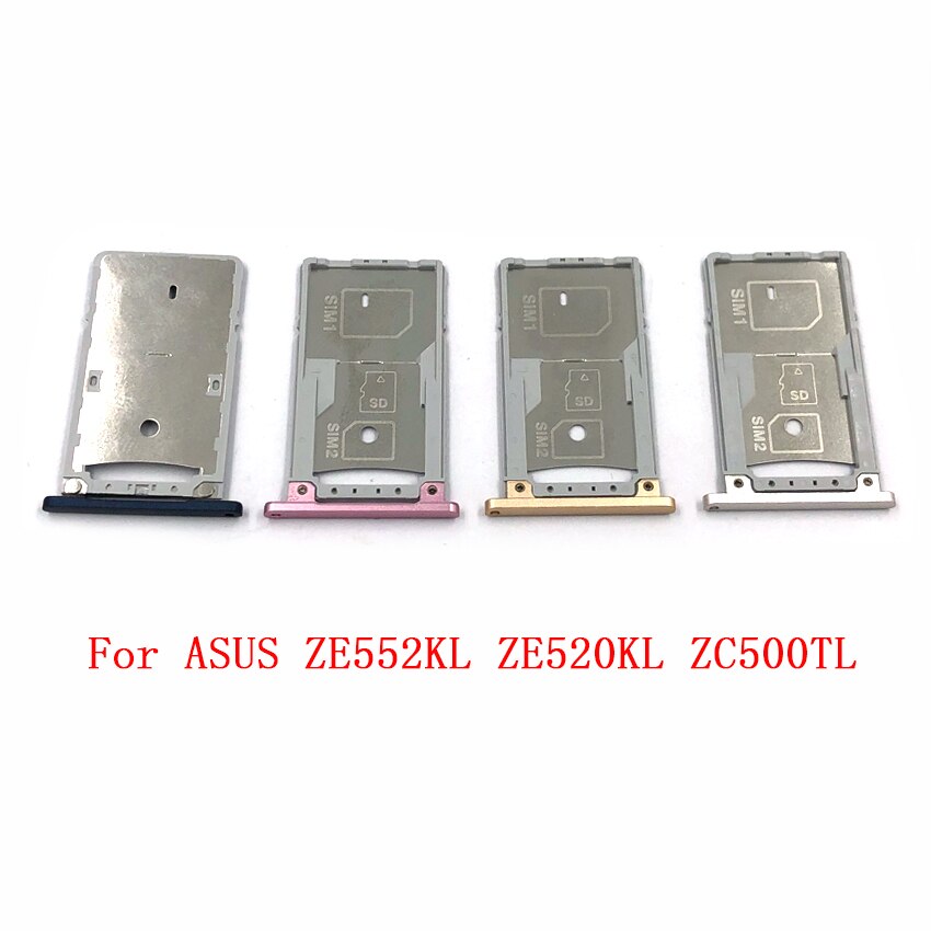 Sim Kaart Lade Houder Voor Asus Zenfone 3 ZE552kl ZE520KL ZC500TL Sim Card Slot Adapter Deel