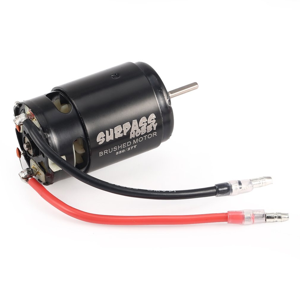 Übertreffen Hobby 550 27T/35T Gebürstet Motor- 60A ESC mit 5V/2A BEC für HSP HPI Kyosho TRAXXAS 1/10 RC Raupe aus-Straße Klettern Auto