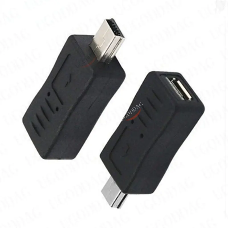 Micro USB Female to Mini USB Male Adapter Charger Converter MiniUSB V3 to MicroUSB V8 Adapter For Mobile Phone Android MP3