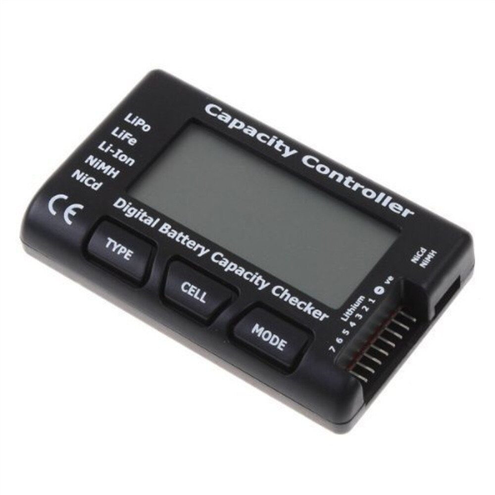 Rc-celmeter -7 celmeter -8 digitale batterijcapaciteitscontrole lipo life li-ion nicd nimh-batterijspanningstester controle