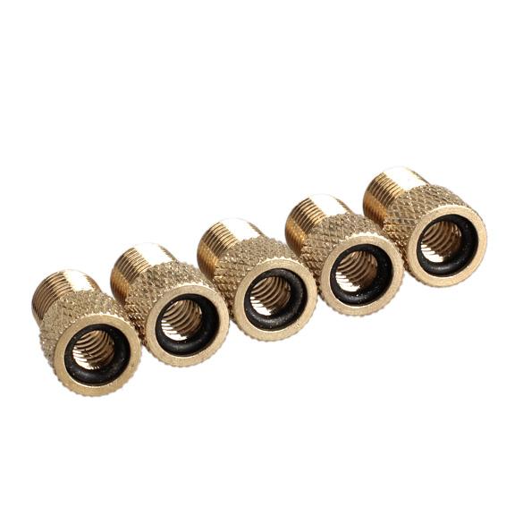 5Pcs/10Pcs Presta To Schrader Air Pump Bicycle Bike Valve Type Adaptor Converter Adapter Zinc Alloy Repair Tool