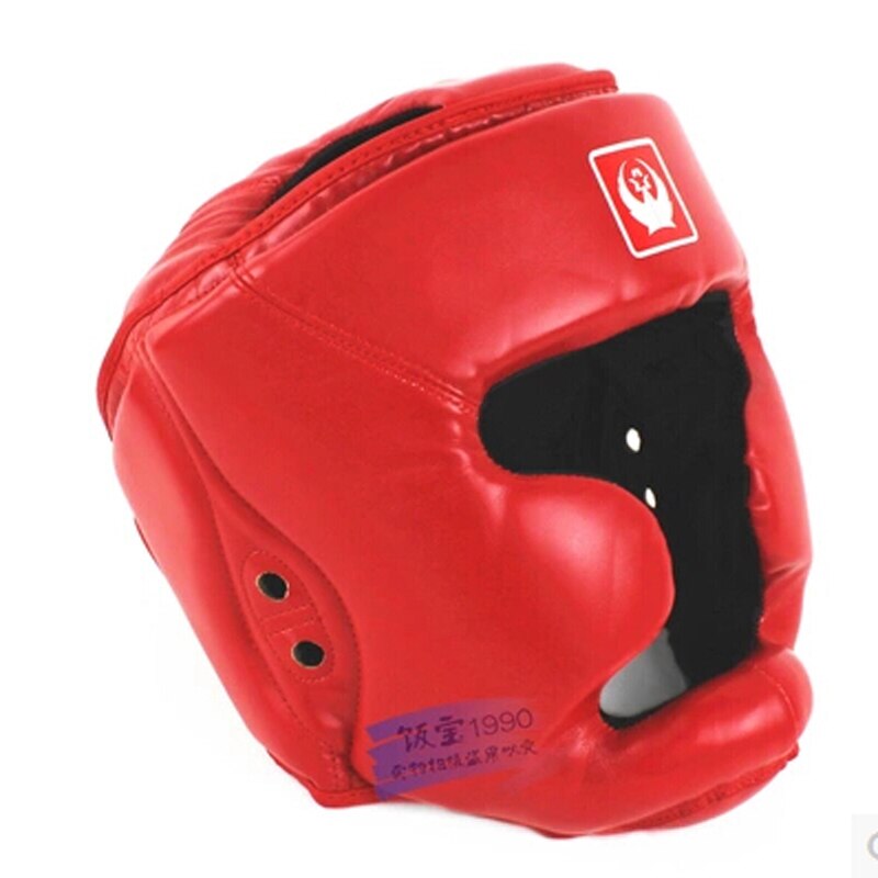 Neue Berufsausbildung Boxen Kopfschutz Sparring Zahnrad Helm MMA Muay thailändisch Casco trete Boxen Klammer Kopfbedeckungen Capacete