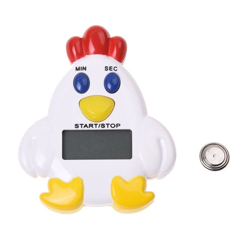 Timer Kitchen LCD Digital 99 Minute 59 SEC Countdown Clip Hen Alarm Timer Tool