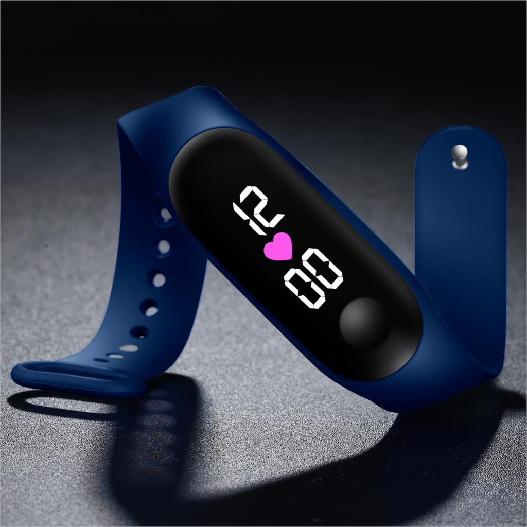 Women Men Sport Men Watch Rectangle LED watch men waterproof Electronic Digital Watch Couple Clock Digital relogio