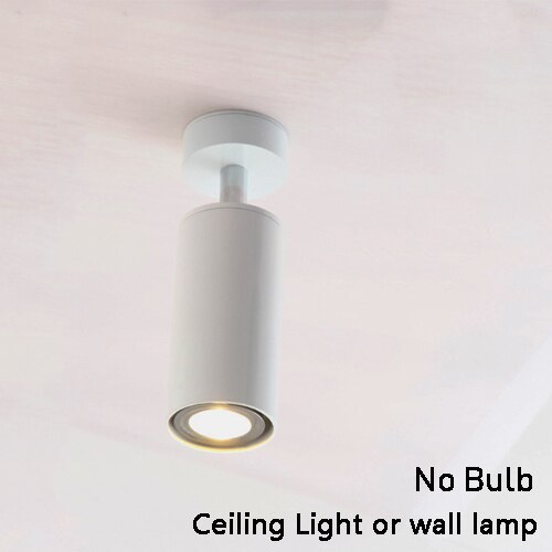 GU 10 lampen Led Spoor licht aluminium Plafond Spoor verlichting Spot Rail Spots Vervangen Halogeenlampen voor kleding Winkel: ceiling light-white