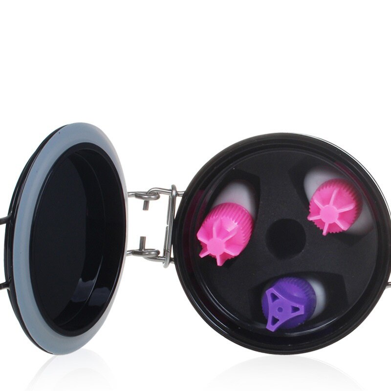 Durable Eyelash Glue Storage Tank Container Adhesive Stand Activated Carbon Sealed Storage Jar For Eyelashes Extension