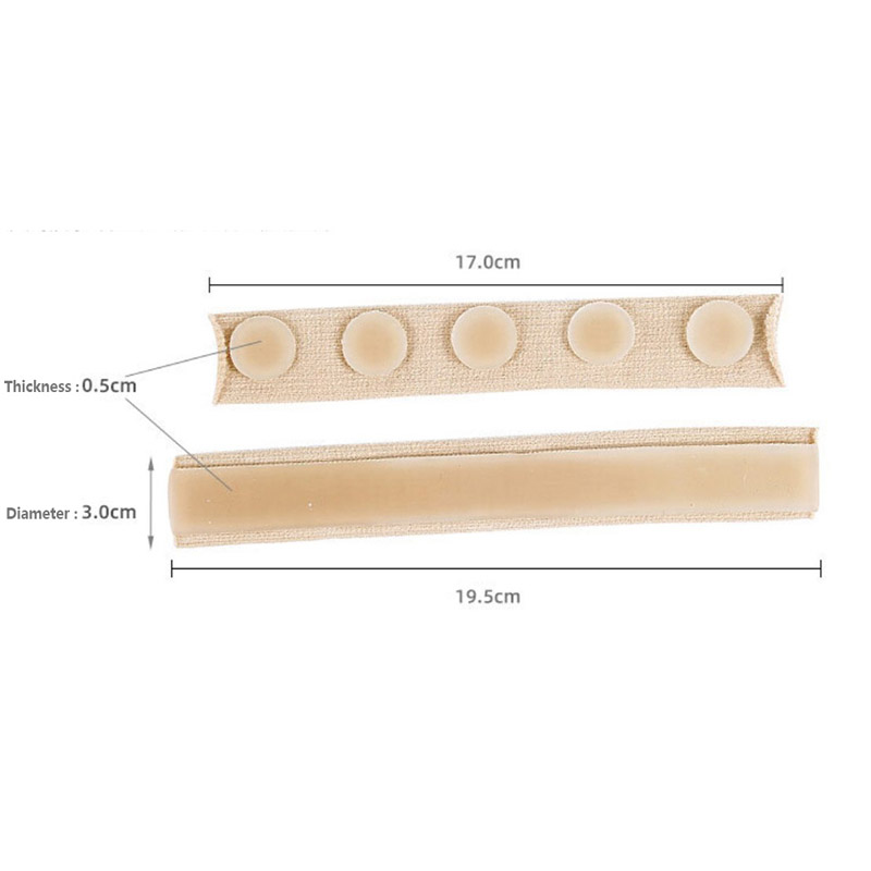 Stof Vinger Teen Protector Separator Buizen Voet Hand Pijnbestrijding Soft Massager Bandage Voetverzorging Gereedschap Eelt Bescherming Gereedschap