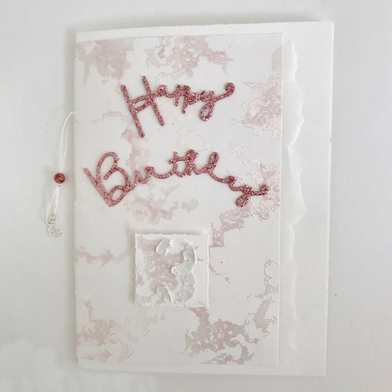 Happy Birthday Metal Cutting Dies Stencil Scrapbooking DIY Album Stamp Paper Card Embossing Decor Craft Dies for