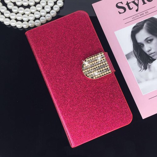 Printing Leather Case for Huawei G Play Mini CHC-U01 Flip Cover for Honor 4C 4 C CHM-U01 CHM-CL00 CHM-UL00 C8818 Phone Cases: Red Do