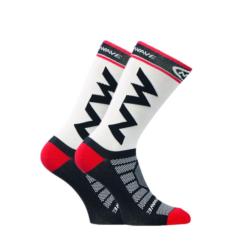 1 Paar Zomer Heren Fietsen Sport Sokken Fietsen Sokken Beschermen Voeten Ademend Outdoor Running Sokken Sport Sok Fit voor 39-44: type 1