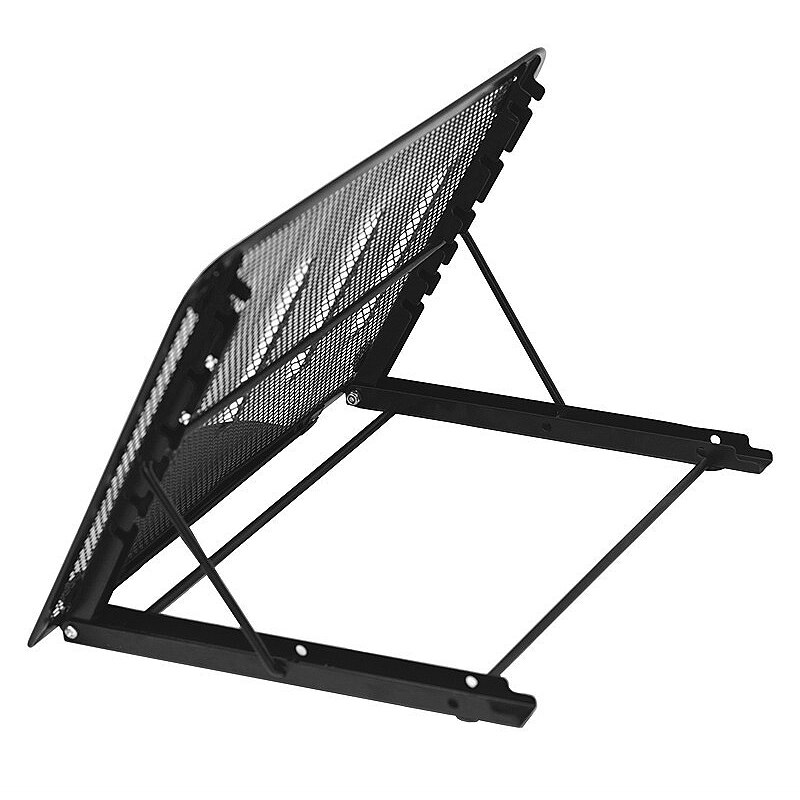 Verstelbare Laptop Stand Mesh Geventileerde Vouwen Desktop Licht Doos Houder Beugel Ondersteuning Voor Computer Notebook Tablet