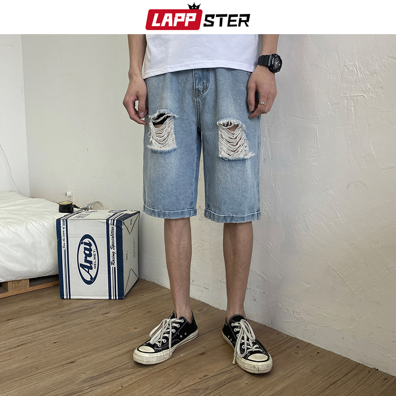 LAPPSTER Schachbrett Streetwear Herren kurze Hose Sommer Seite Gestreifte Hüfte hüpfen kurze Hose Baumwolle Jogger kurze Hose Moden Schwarz kurze Hose