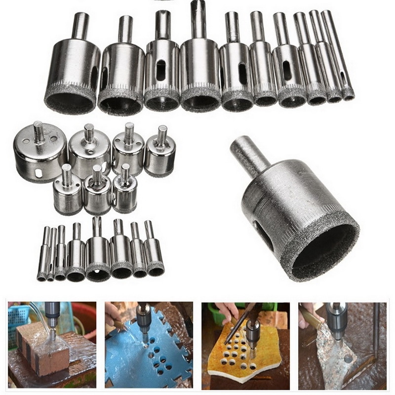 Drilling Tool Ceramic electroplated drilling tool ceramic glass marble drill bit granite drill bit Diamond Drill Bit Hole Saw