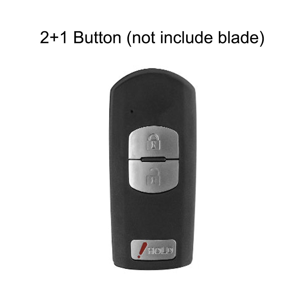 OkeyTech für Mazda 3 5 6 CX5 CX7 CX-5 Atenza Clip Clever Auto Auto Schlüssel Karte Abdeckung Hülse Ersatz fob mit Notfall Schlüssel Klinge: art 3