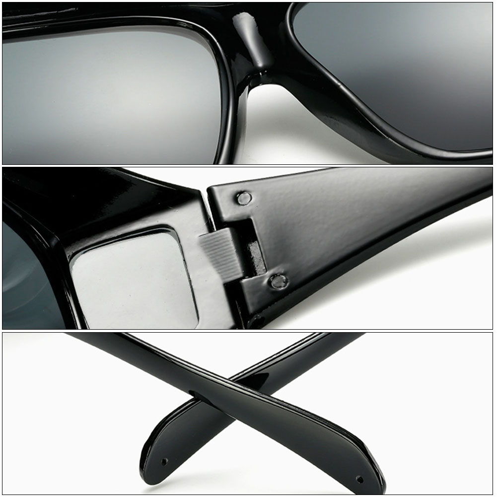 Cycling Anti-Glare Night Vision Driver Goggles Night Driving Enhanced Light Glasses Sunglasses Goggles Hiking Accessries